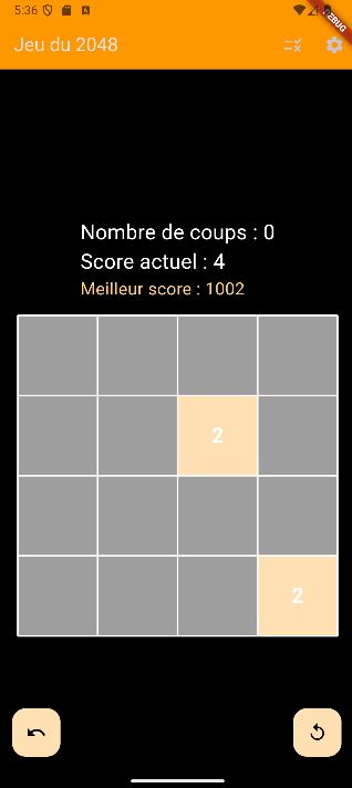 Projet Flutter