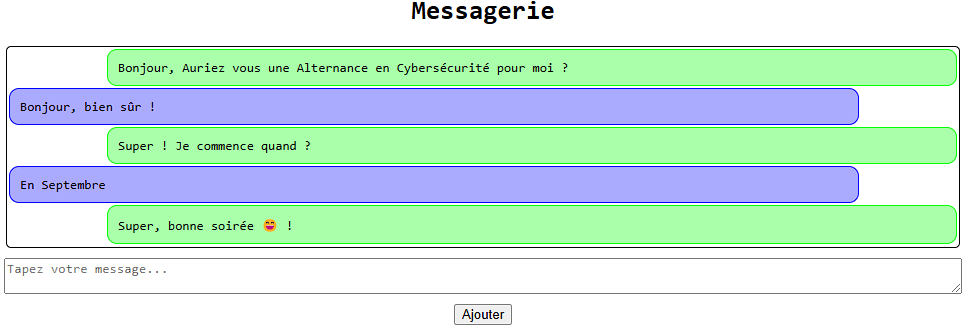 Projet Flutter